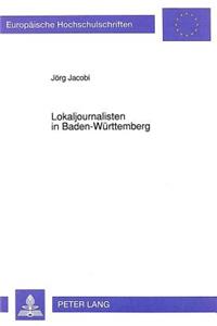 Lokaljournalisten in Baden-Wuerttemberg