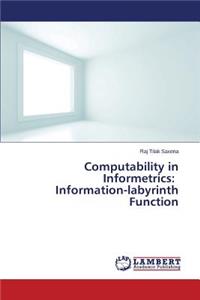 Computability in Informetrics