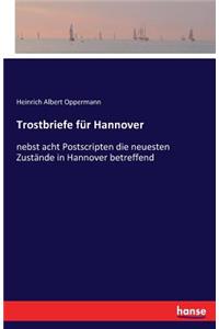 Trostbriefe für Hannover