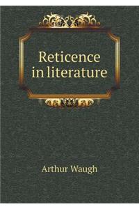 Reticence in Literature