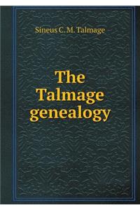 The Talmage Genealogy