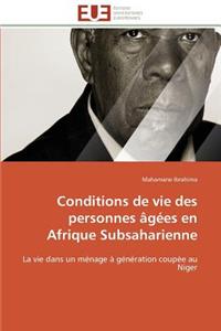 Conditions de vie des personnes âgées en afrique subsaharienne