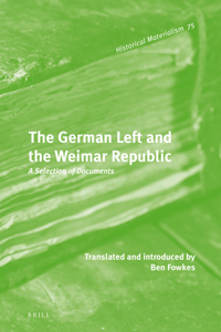 German Left and the Weimar Republic