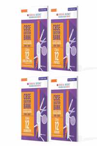Oswaal CBSE Question Bank Class 12 Set of 4 Books | English Core | Physics | Chemistry | Biology | Chapterwise & Topicwise Solved Papers | For 2026 Board Exams