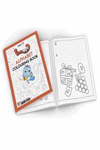 Inkmeo Alphabet Reusable Colouring Book - Teach to write in Beautiful Handwriting | Augmented Reality Enabled Learning Activity | Return Gift for Kids Ages 2+ | 32 Pages