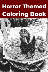 Horror Themed Coloring Book