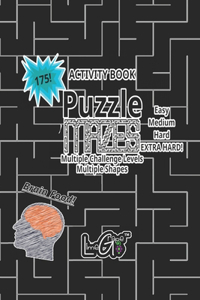 ACTIVITY BOOK 175 Puzzle Mazes