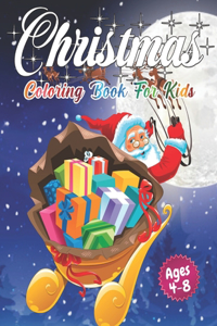Christmas Coloring Book for Kids Ages 4-8