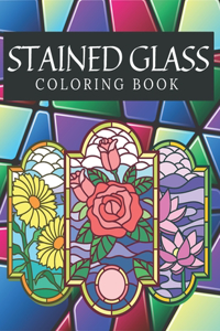 Stained Glass Coloring Book