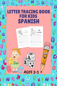 Letter Tracing Book For Kids Spanish