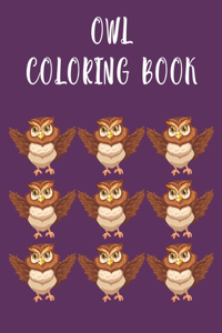 Owl Coloring Book
