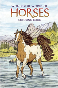 Wonderful World of Horses Coloring Book