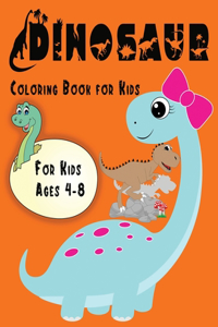 Dinosaur Coloring Book for Kids