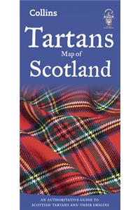 Tartans Map of Scotland