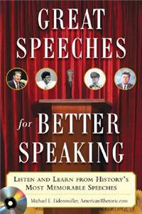 Great Speeches for Better Speaking (Book + Audio CD)