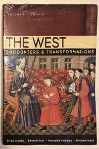 West Vol1& Myhistlab Web 1sem Wrld Hist/Wc