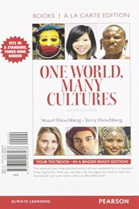 One World Many Cultures, Books a la Carte Plus Mywritinglab -- Access Card Package