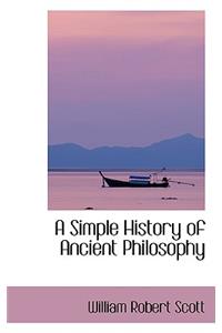 A Simple History of Ancient Philosophy