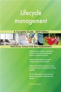Lifecycle management A Complete Guide - 2019 Edition