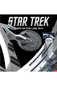 Star Trek Ships of the Line 2019 Wall Calendar