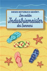 Dieses Notizbuch gehört dem coolsten Industriemeister des Sommers