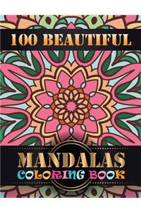 100 Beautiful Mandalas Coloring Book
