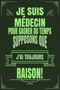 Je Suis Médecin Pour Gagner Du Temps Supposons Que j'Ai Toujours Raison!