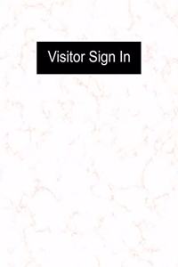 Visitor Sign in