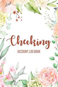 Checking Account Log Book