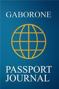 Gaborone Passport Journal