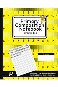 Primary Composition Notebook