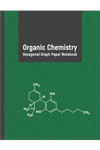 Organic Chemistry Hexagonal Graph Paper Notebook