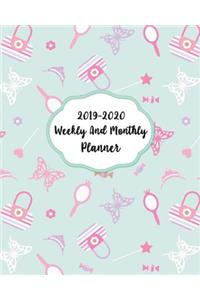 2019-2020 Weekly and Monthly Planner