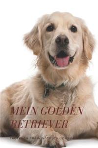 Mein Golden Retriever Tagebuch-Trainingsbuch-Journal