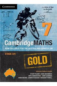CambridgeMATHS GOLD NSW Syllabus for the Australian Curriculum Year 7 and HOTmaths Bundle