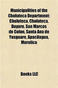 Municipalities of the Choluteca Department