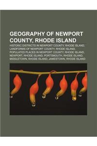 Geography of Newport County, Rhode Island