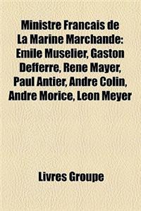 Ministre Franais de La Marine Marchande