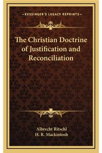 Christian Doctrine of Justification and Reconciliation