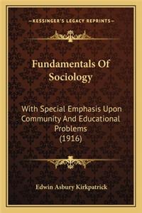 Fundamentals of Sociology