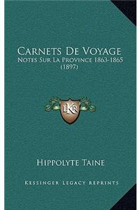 Carnets De Voyage