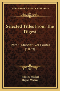 Selected Titles From The Digest
