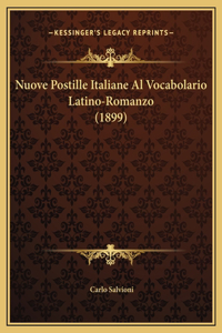 Nuove Postille Italiane Al Vocabolario Latino-Romanzo (1899)