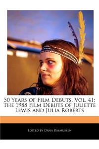 50 Years of Film Debuts, Vol. 41