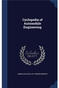 Cyclopedia of Automobile Engineering