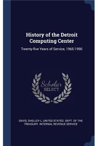 History of the Detroit Computing Center
