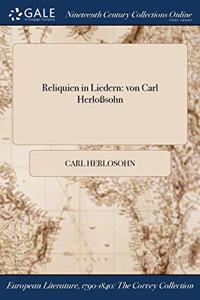 Reliquien in Liedern