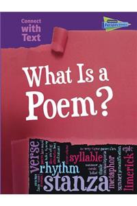 What Is a Poem?