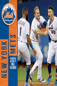 New York Mets 2021 12x12 Team Wall Calendar