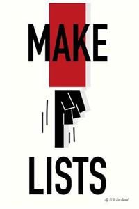 My To Do List Journal
